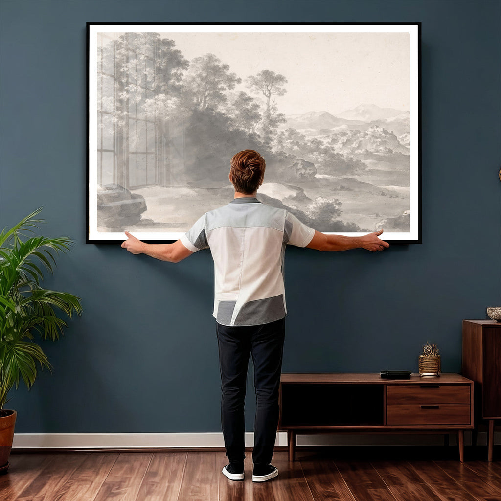Van Poelenburch Landscape Canvas Wall Art | Dutch Golden Age
