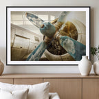 Vintage Airplane Canvas Print