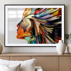 Profile Colors Canvas Print