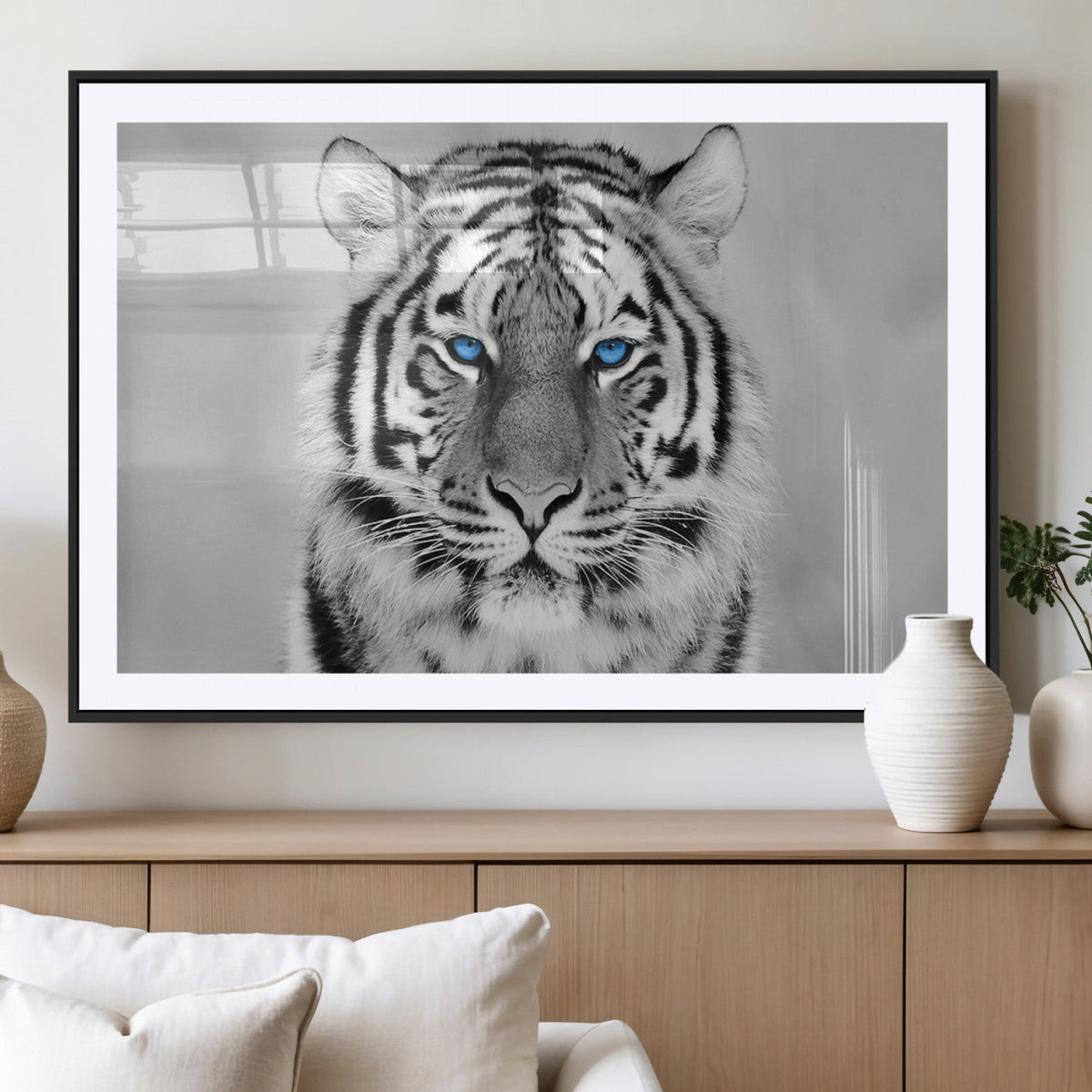 Tiger Canvas Artwork Wall Art Print