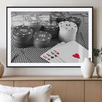 Poker Game Cards Wall Art Canvas, Multi Panel Wall Art