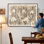 Native American Indian Wall Art Canvas Print