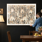 Native American Indian Wall Art Canvas Print