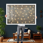 Abstract Birds Wall Art Canvas Print