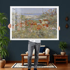 Childe Hassam Celia Thaxter Garden Canvas | 1890 American Impressionist Print