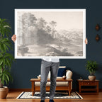 Van Poelenburch Landscape Canvas Wall Art | Dutch Golden Age