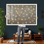 Abstract Birds Wall Art Canvas Print