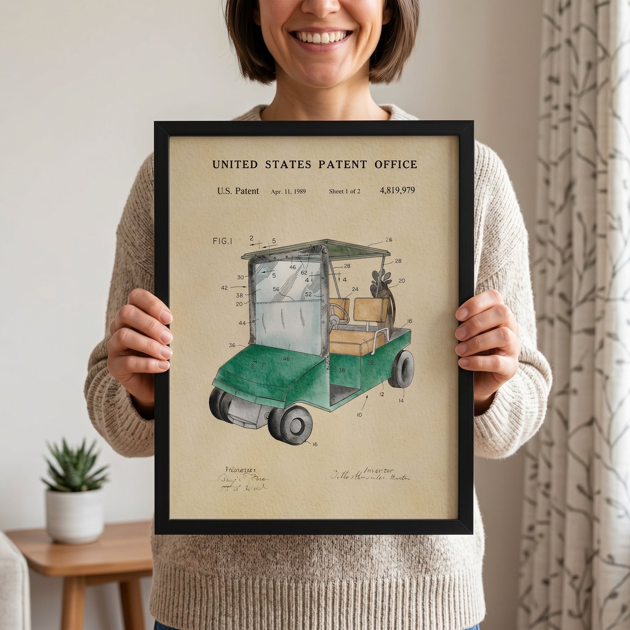 Green Golf Cart (1989)