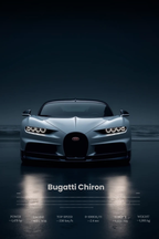 Bugatti Chiron - gray