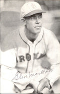 Glen Moulder Browns d. 1994 Signed/Autographed 3x5  Photo 178661
