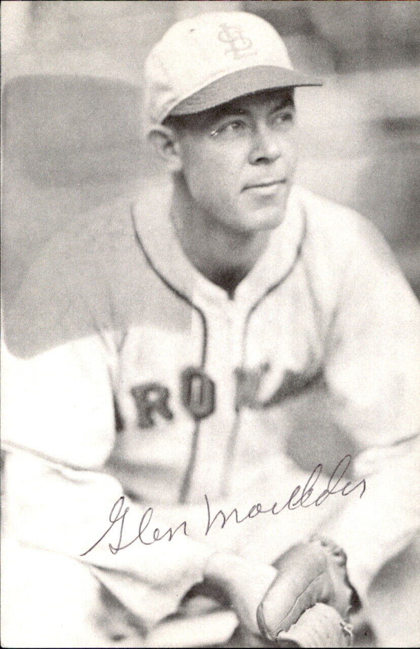 Glen Moulder Browns d. 1994 Signed/Autographed 3x5  Photo 178661
