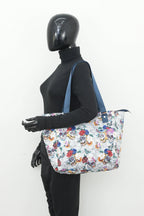 Wanderlust Quilted Fabric Tote Bag - 16014