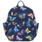 Wanderlust Quilted Fabric Backpack - 16015