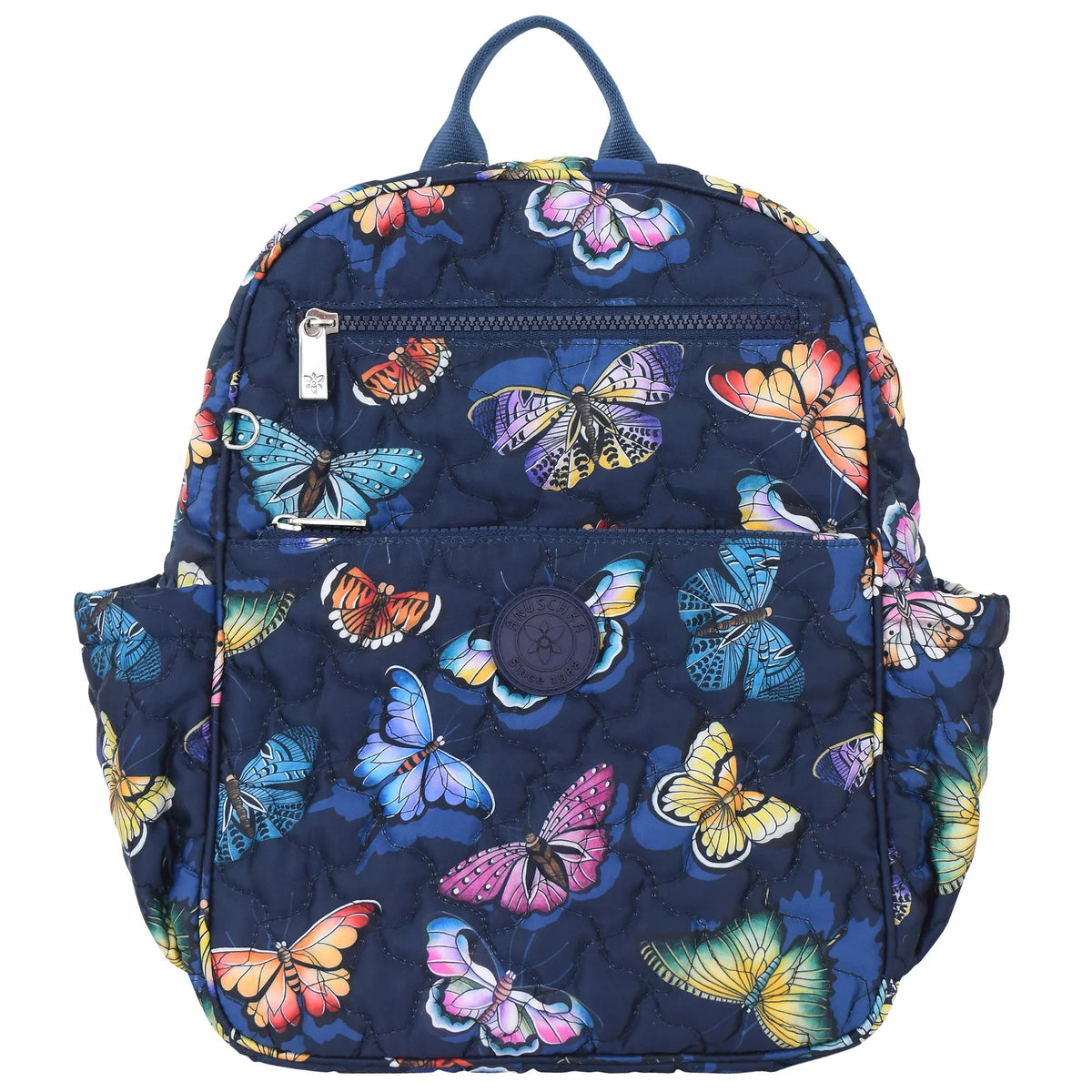 Wanderlust Quilted Fabric Backpack - 16015