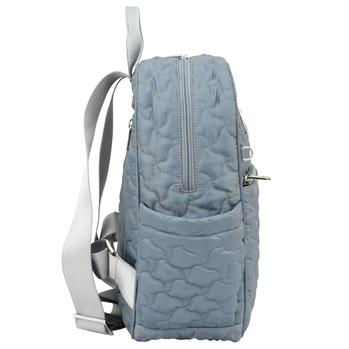 Wanderlust Quilted Fabric Backpack - 16015