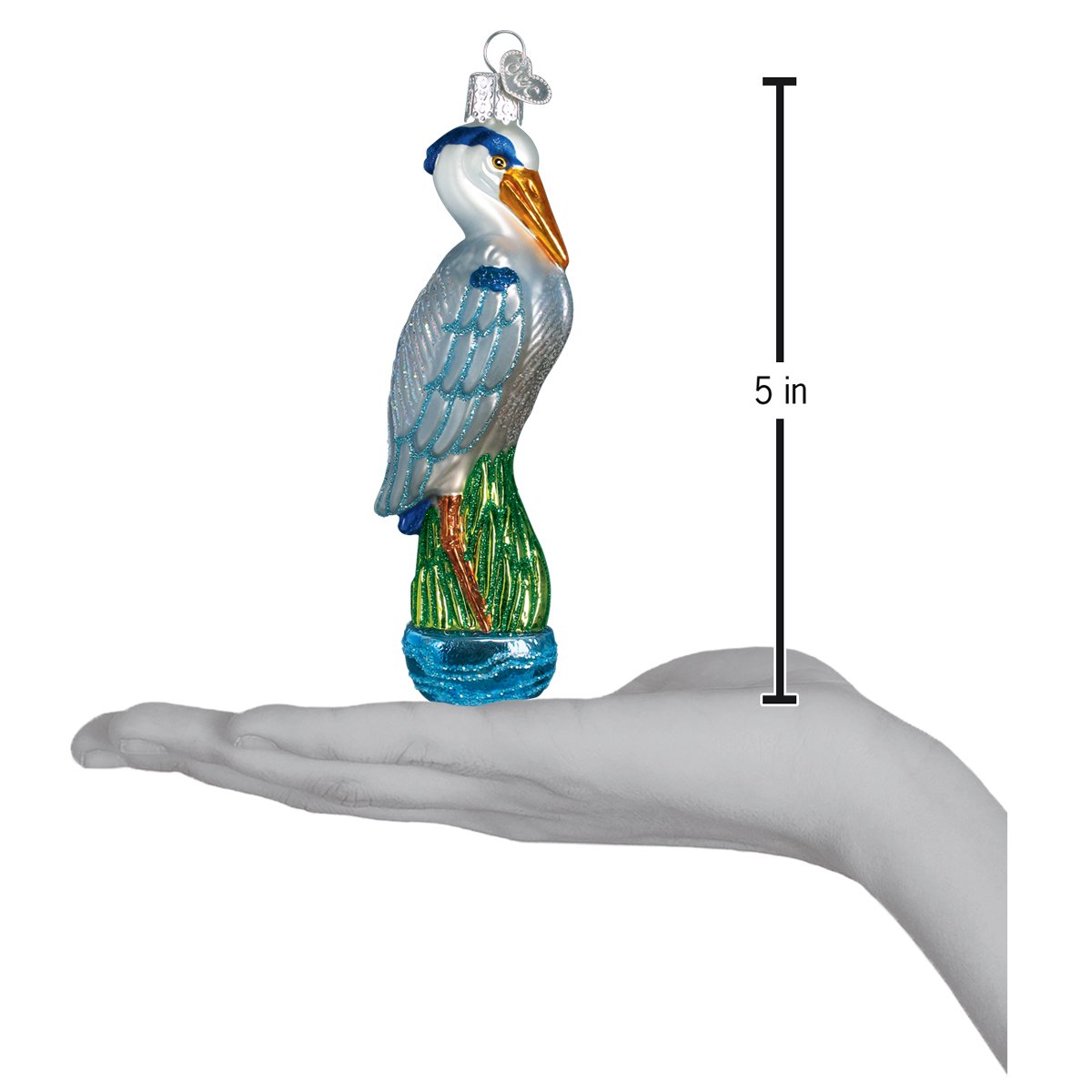 Great Blue Heron Ornament