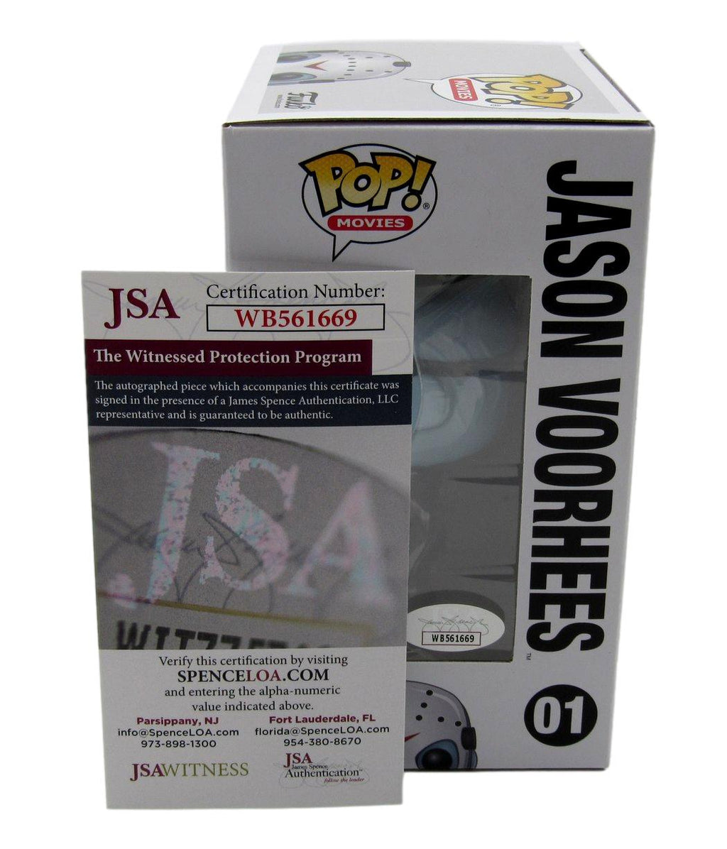 Ari Lehman Signed/Insc Funko Pop! #01 "Friday the 13th" Signed Blue JSA 190709