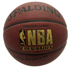 Marv Harshman HOF Signed Washington State Spalding Basketball Beckett 151715