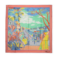 Chopard Red Carpet Light Coral Organic Silk Twill Womens Foulard Scarf 95002-0689