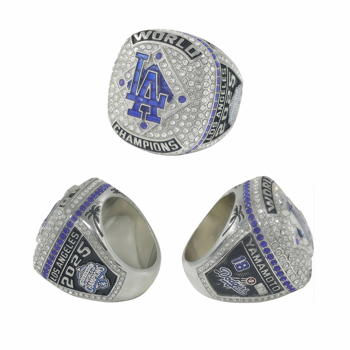 Personalized  Los Angeles Dodgers World Series Ring – Custom Name & Number | Unique Gift for Fans