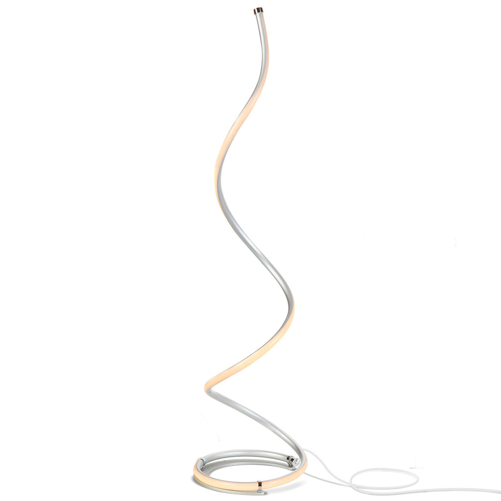Allure // LED Spiral Decor Floor Lamp