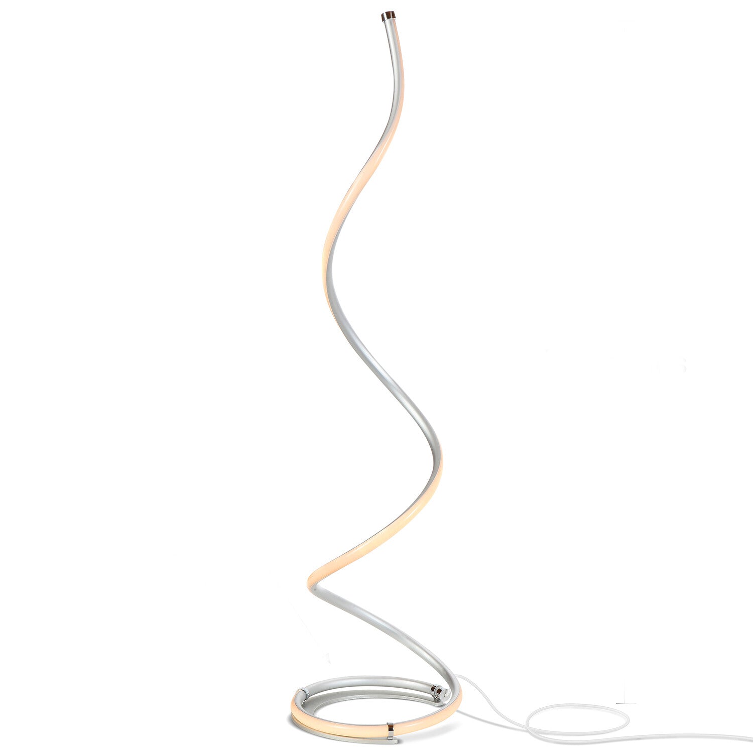 Allure // LED Spiral Decor Floor Lamp