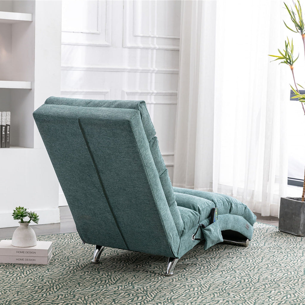 Massage Chaise Lounge Indoor, Ergonomic Electric Massage Lounger