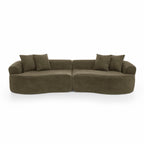 4 Seater Curved Cloud Sectional Sofa