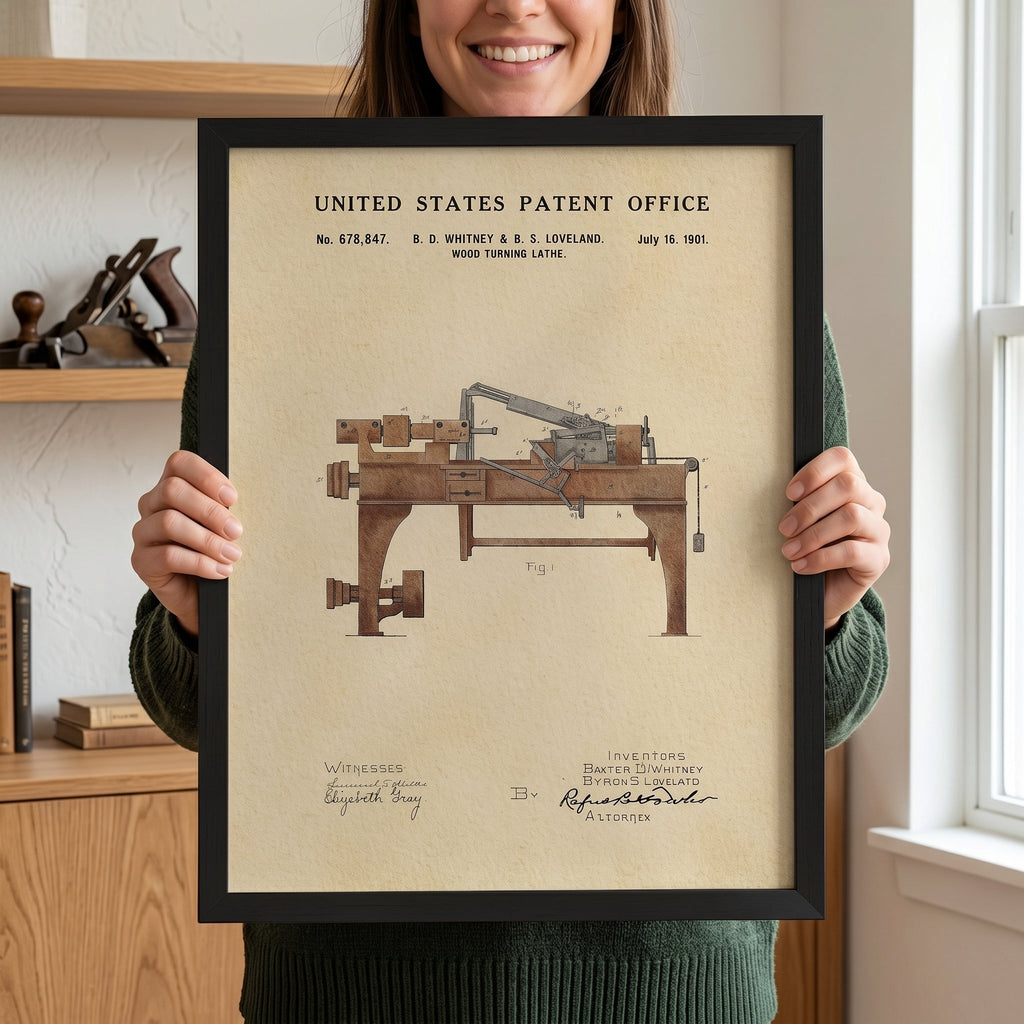 Wood Turning Lathe (1901)