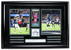 Eagles "Philly Special" Framed Photo Collage of Foles/Burton w/Replica SB Ticket
