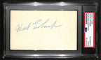 Weeb Ewbank HOF Signed/Auto 3x5 Index Card New York Jets PSA/DNA 187463