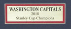 Alexander Ovechkin Capitals 2018 Stanley Cup Champs Dual Puck Shadowbox 138669