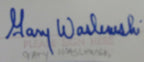 Gary Waslewski 1967 Boston Red Sox Signed 3x5 Index Card with 5x7  Photo 158539