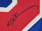 Allen Iverson Signed/Autograph 76ers Custom Blue Basketball Jersey PSA/DNA