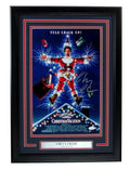 Chevy Chase Autographed 11x17 Movie Poster "Christmas Vacation" Framed JSA