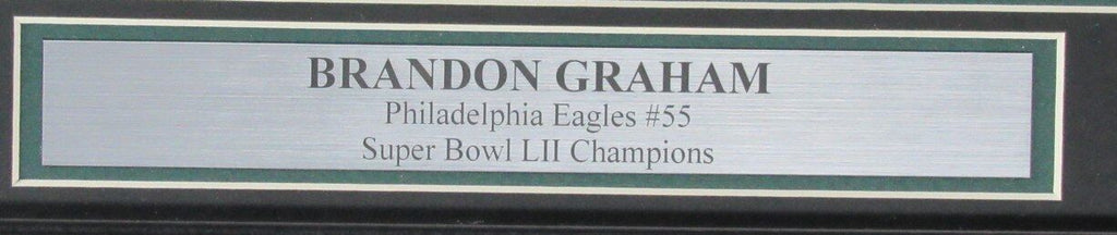 Brandon Graham Autographed 8x10 Photo Philadelphia Eagles Framed JSA