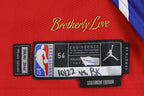 2021 Joel Embiid Philadelphia 76ers Game Worn/Used Red Statement Jersey 175679