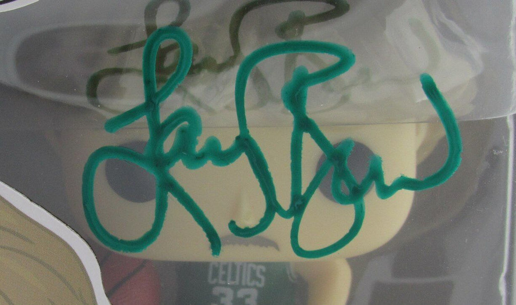Larry Bird HOF Autographed Funko Pop! Figurine #83 Celtics PSA/DNA 179140