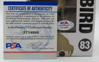 Larry Bird HOF Autographed Funko Pop! Figurine #83 Celtics PSA/DNA 179140