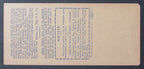1942 Princeton Tigers vs. Navy Midshipmen Proof Ticket 10/10/42 Yankee Stadium