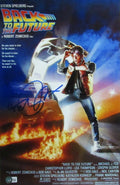 Michael J Fox Autographed 11x17 Poster "Back To The Future" Beckett 177517