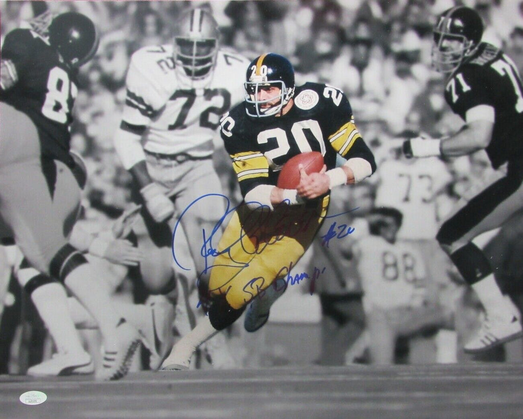 Rocky Bleier Pittsburgh Steelers Signed/Inscribed 16x20 Photo JSA 156778