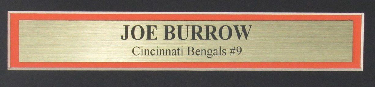Joe Burrow Bengals Signed/Autographed 16x20 Photo Framed Fanatics 167406