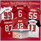 Autographed/Signed Tampa Bay Football Jersey Mystery Box with PSA JSA or Beckett COA
