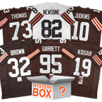 Autographed/Signed Cleveland Football Jersey Mystery Box with PSA JSA or Beckett COA