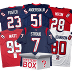 Autographed/Signed Houston Football Jersey Mystery Box with PSA JSA or Beckett COA