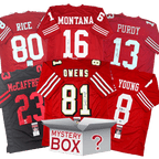 Autographed/Signed San Francisco Football Jersey Mystery Box with PSA JSA or Beckett COA