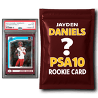 Jayden Daniels PSA 10 Graded Football Rookie Card Mystery Pack