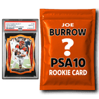 Joe Burrow PSA 10 Graded Rookie Football Card Mystery Pack