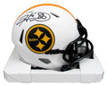 Hines Ward  Signed/Autographed Steelers Lunar Eclipse Mini Helmet JSA 161132